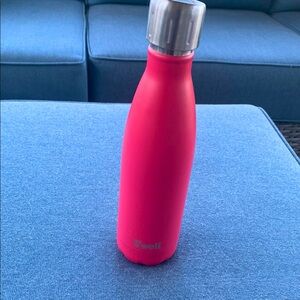 S'well Hot Pink Water Bottle with Sports cap
